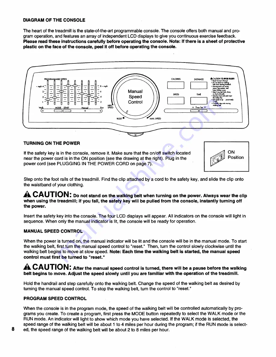 LIFESTYLER 8.0 EXP Owner'S Manual Download Page 8