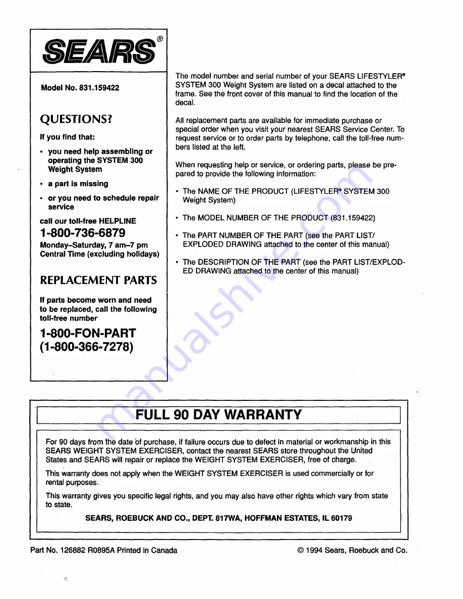 LIFESTYLER 831.159422 User Manual Download Page 32