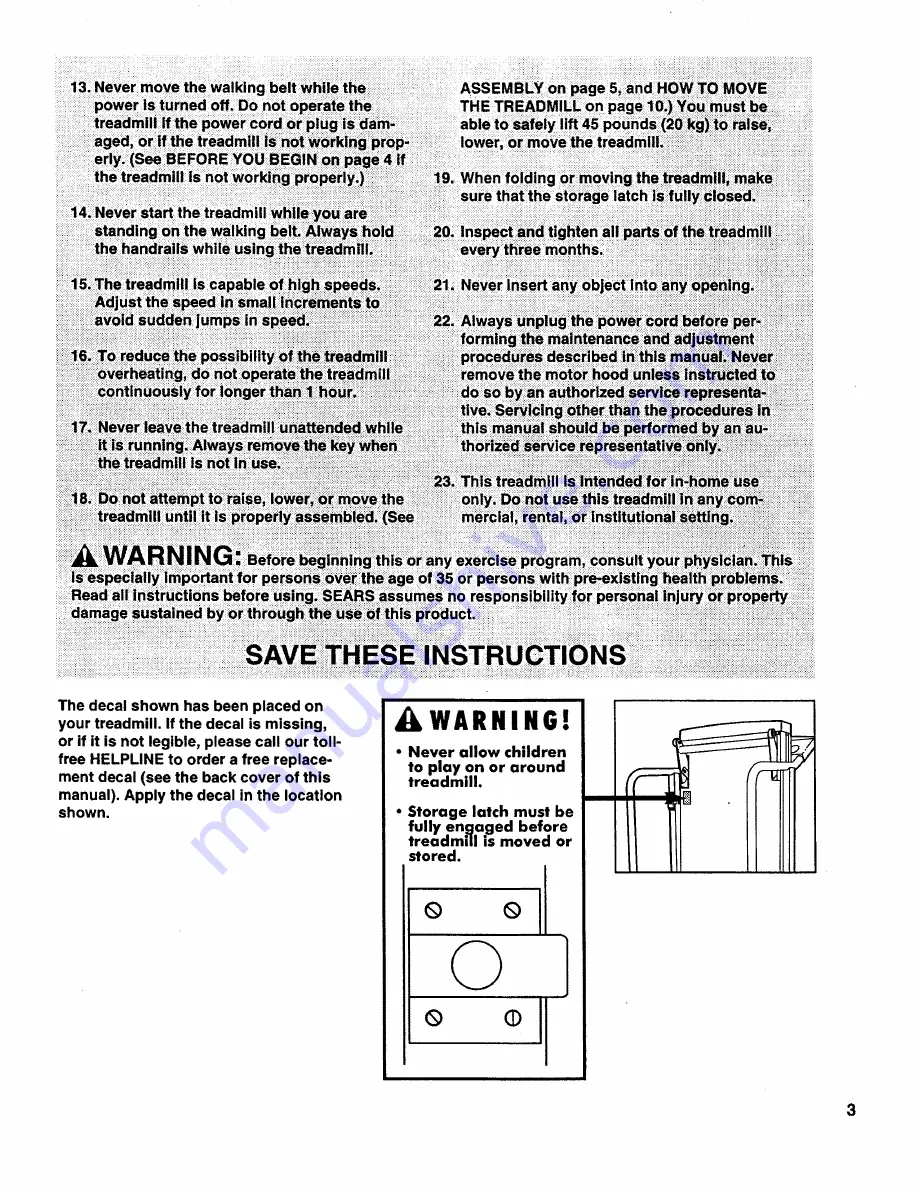 LIFESTYLER 831.297151 User Manual Download Page 3