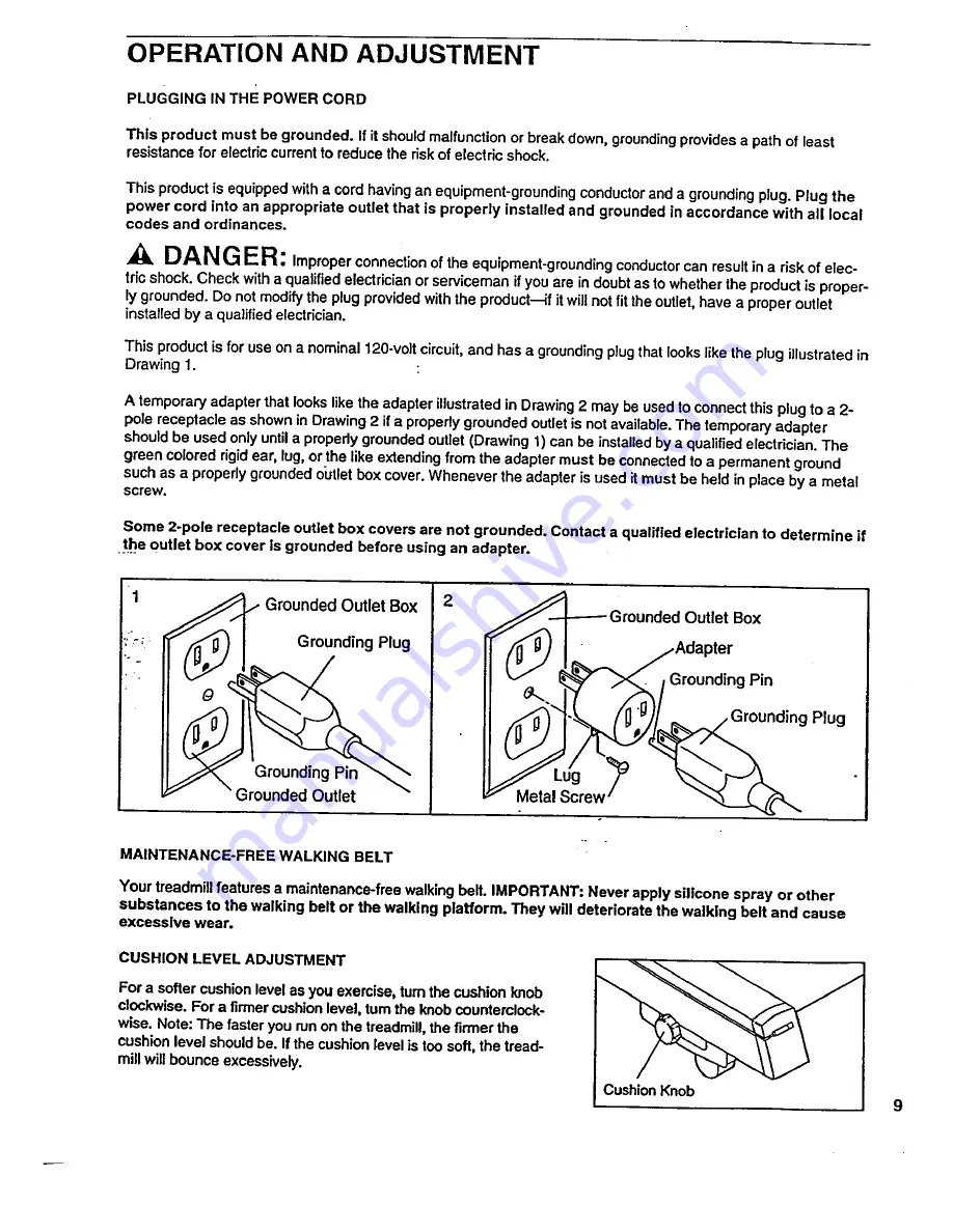 LIFESTYLER 831.297540 Owner'S Manual Download Page 9