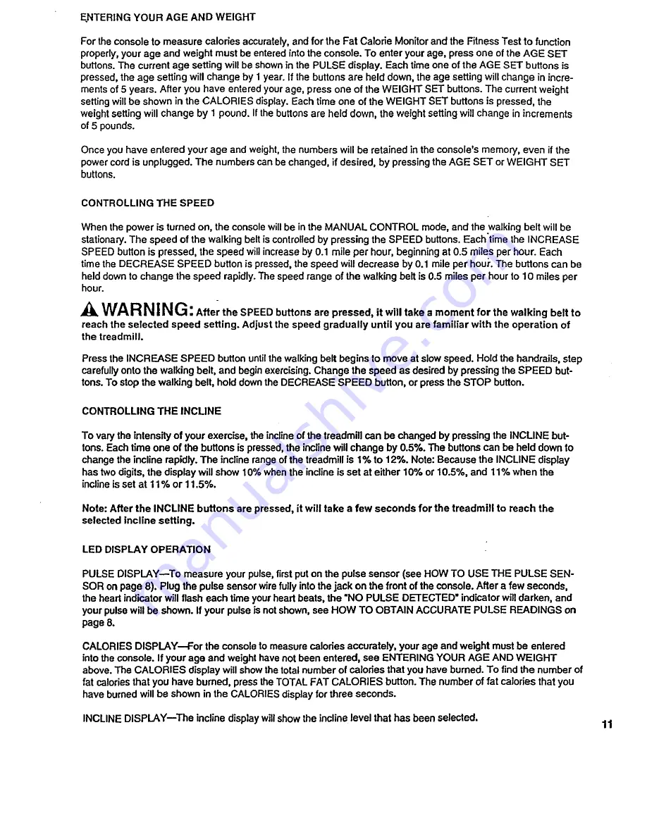 LIFESTYLER 831.297540 Owner'S Manual Download Page 11