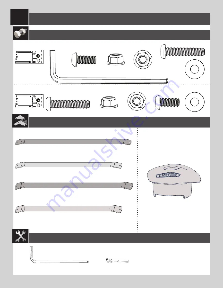 Lifetime 101301 Assembly Instructions Manual Download Page 13