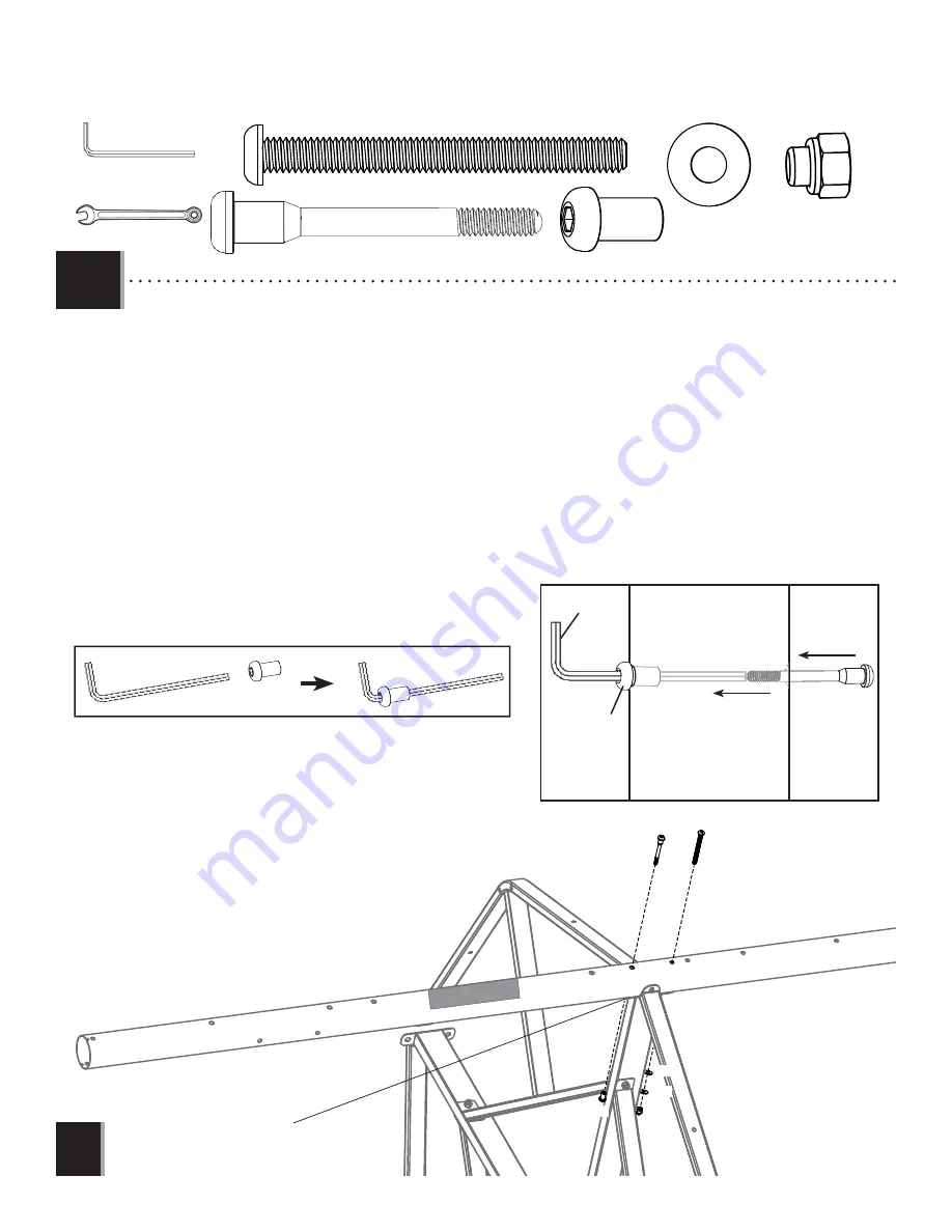 Lifetime ADVENTURE TOWER 90440 Assembly Instruction Manual Download Page 18