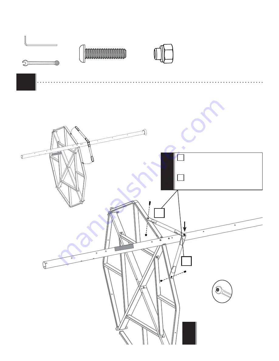 Lifetime ADVENTURE TOWER 90440 Assembly Instruction Manual Download Page 21