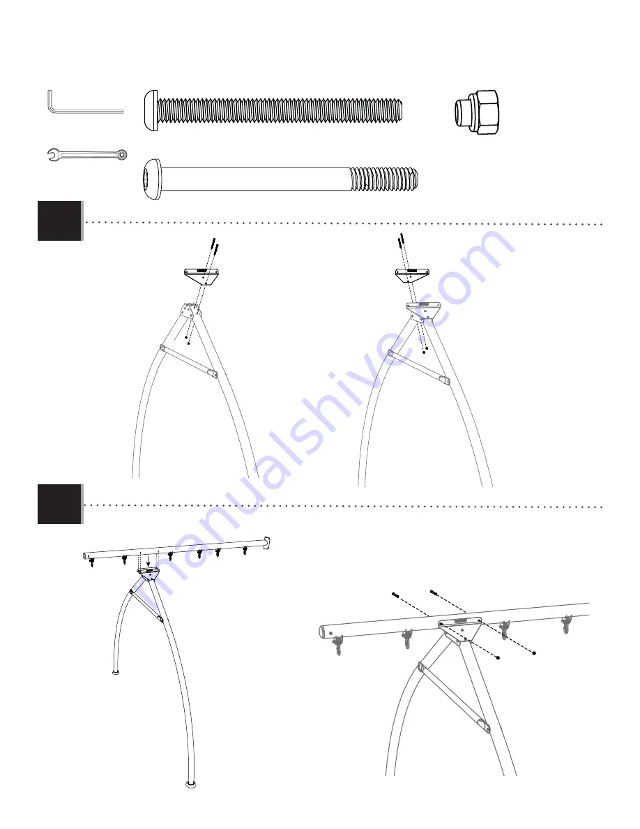 Lifetime ADVENTURE TOWER 90440 Assembly Instruction Manual Download Page 32