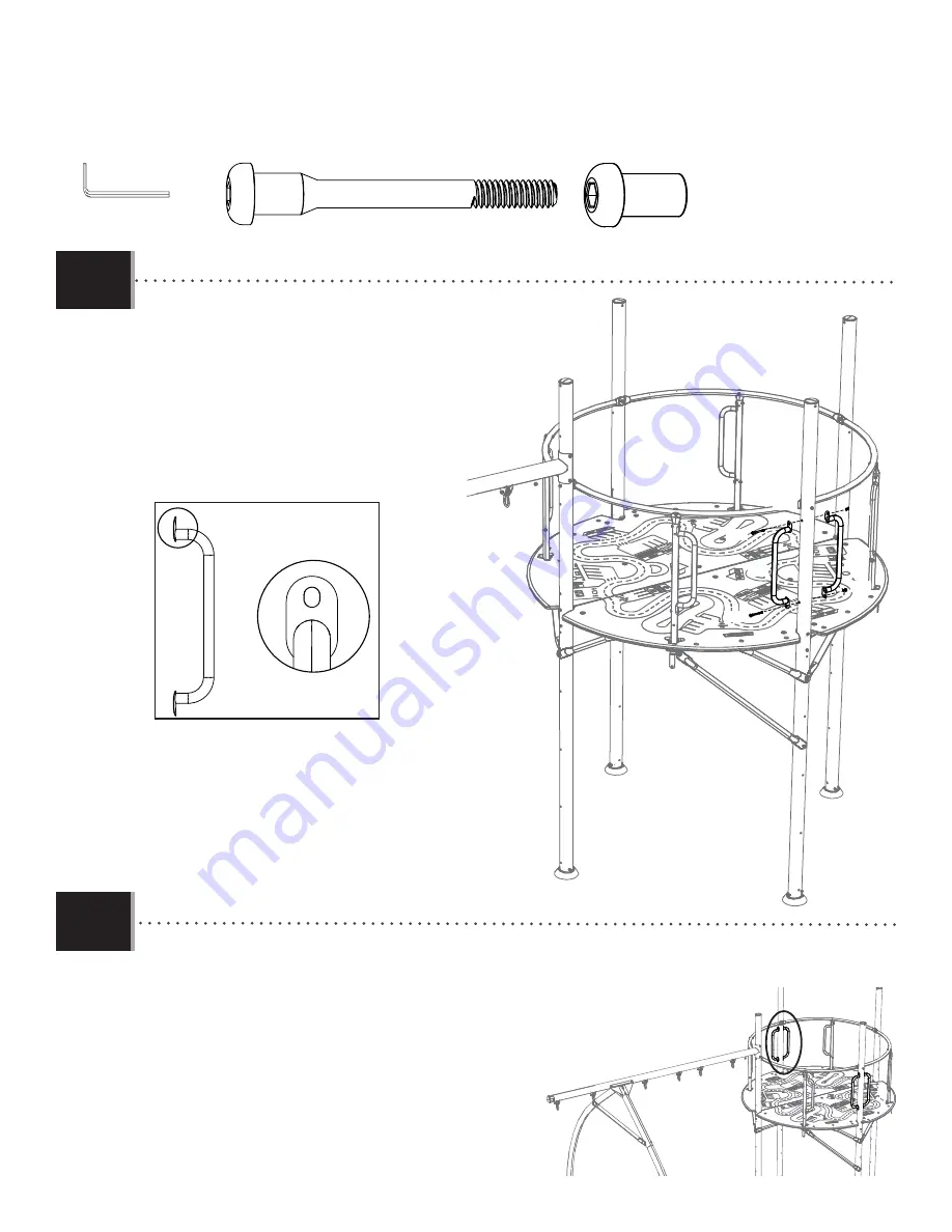 Lifetime ADVENTURE TOWER 90440 Assembly Instruction Manual Download Page 46