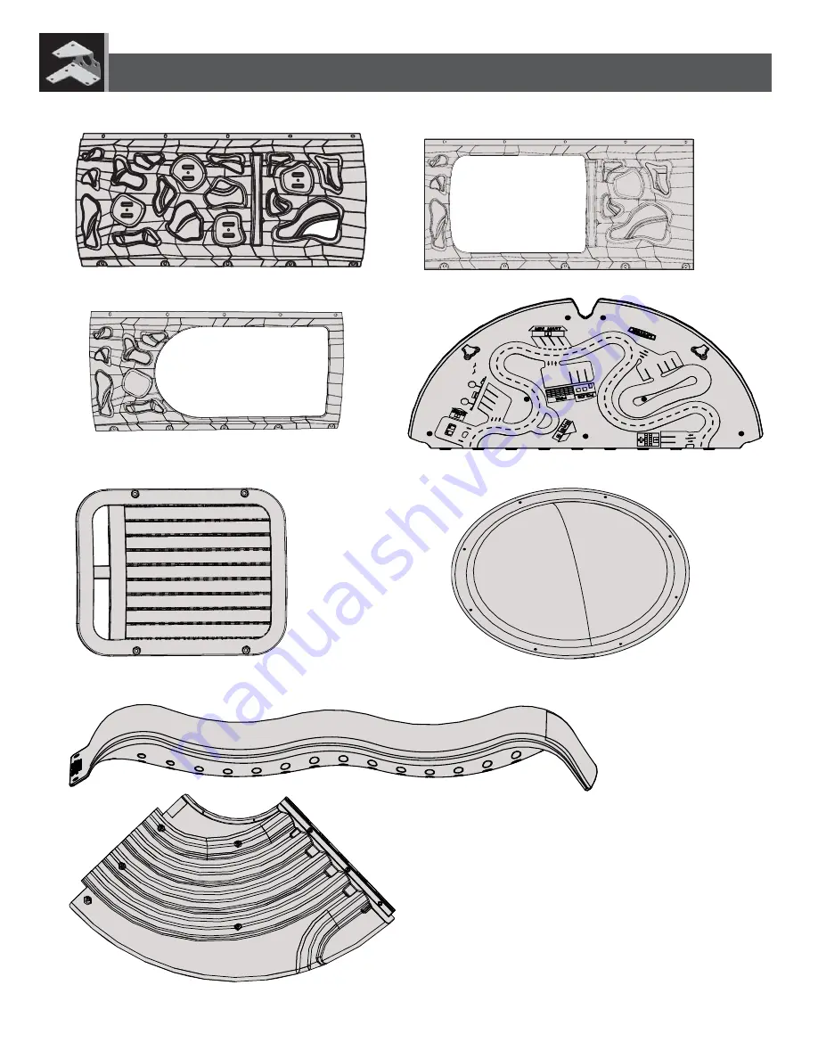 Lifetime ADVENTURE TOWER 90440 Assembly Instruction Manual Download Page 47