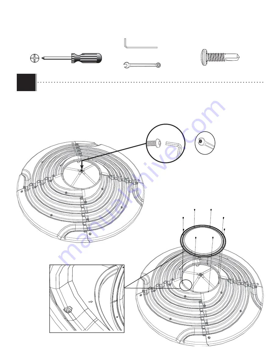 Lifetime ADVENTURE TOWER 90440 Assembly Instruction Manual Download Page 59