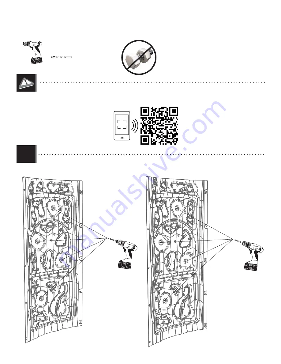 Lifetime ADVENTURE TOWER 90440 Assembly Instruction Manual Download Page 62