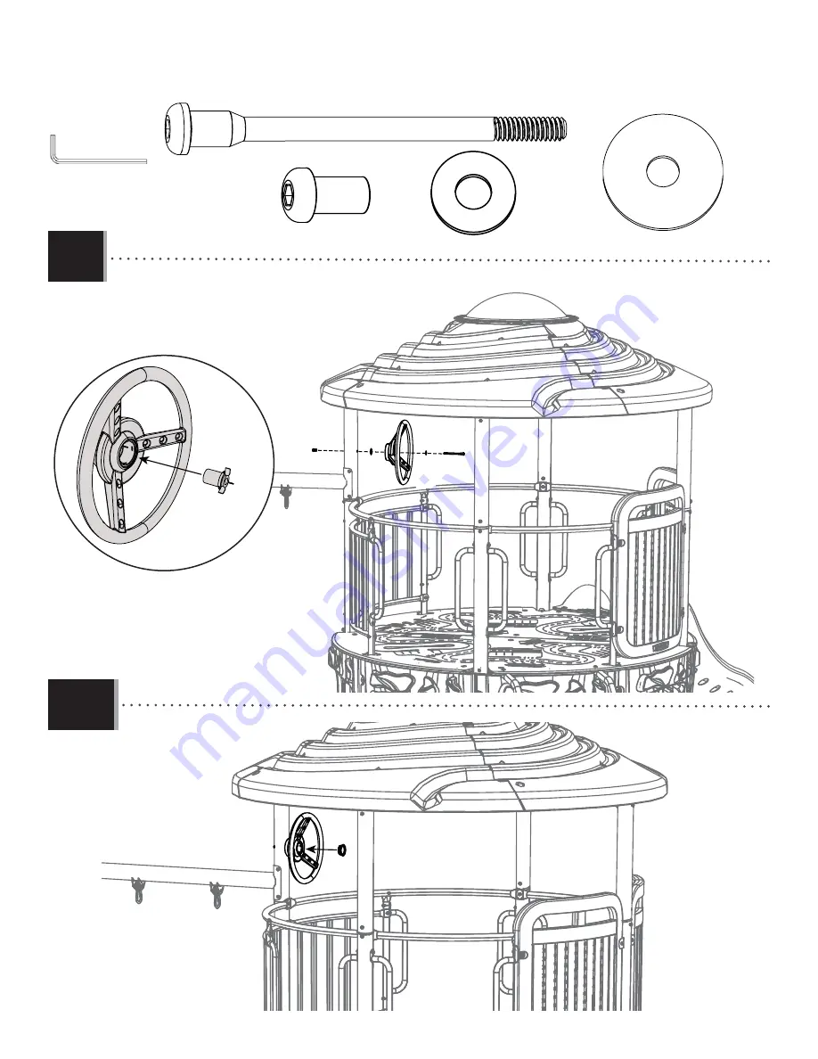 Lifetime ADVENTURE TOWER 90440 Assembly Instruction Manual Download Page 79