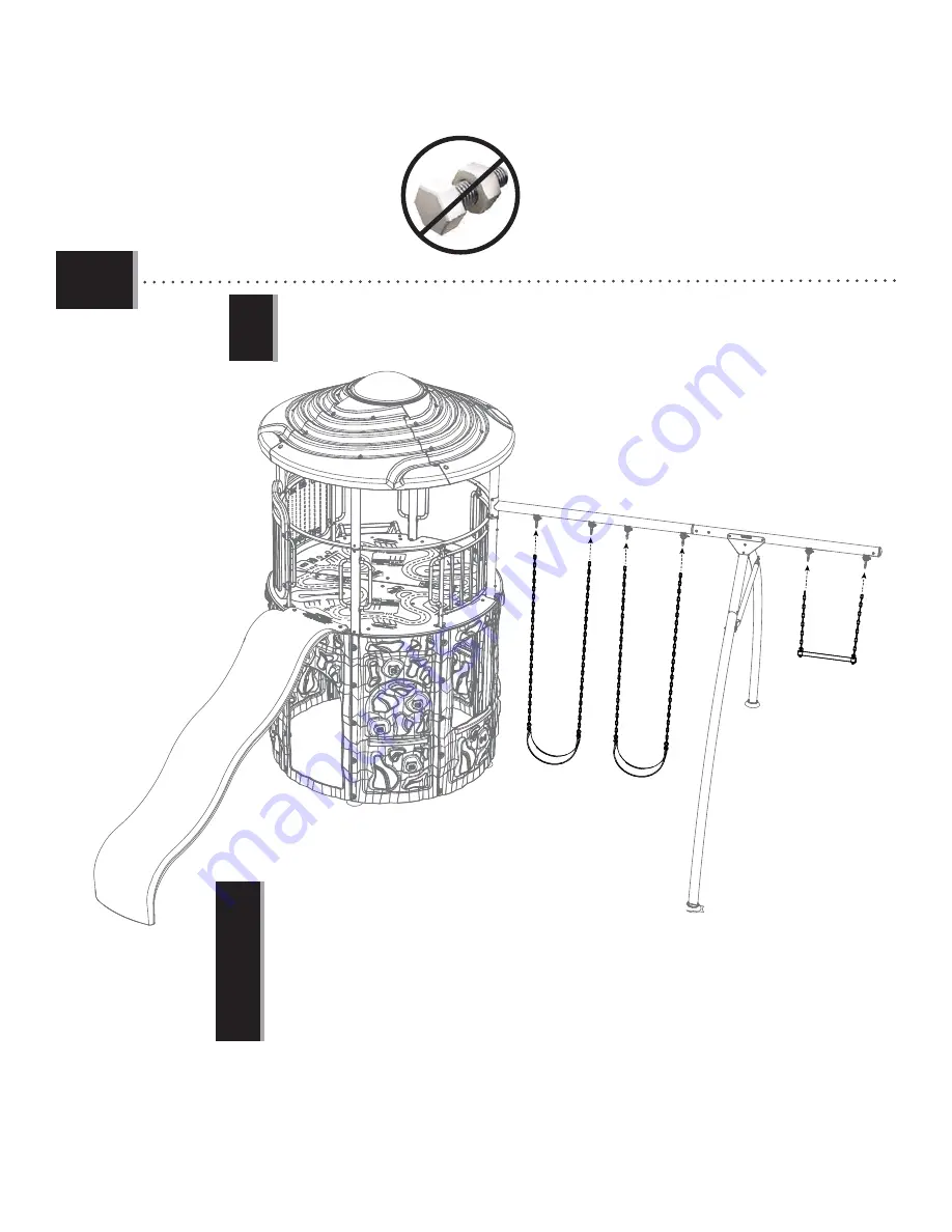 Lifetime ADVENTURE TOWER 90440 Assembly Instruction Manual Download Page 80