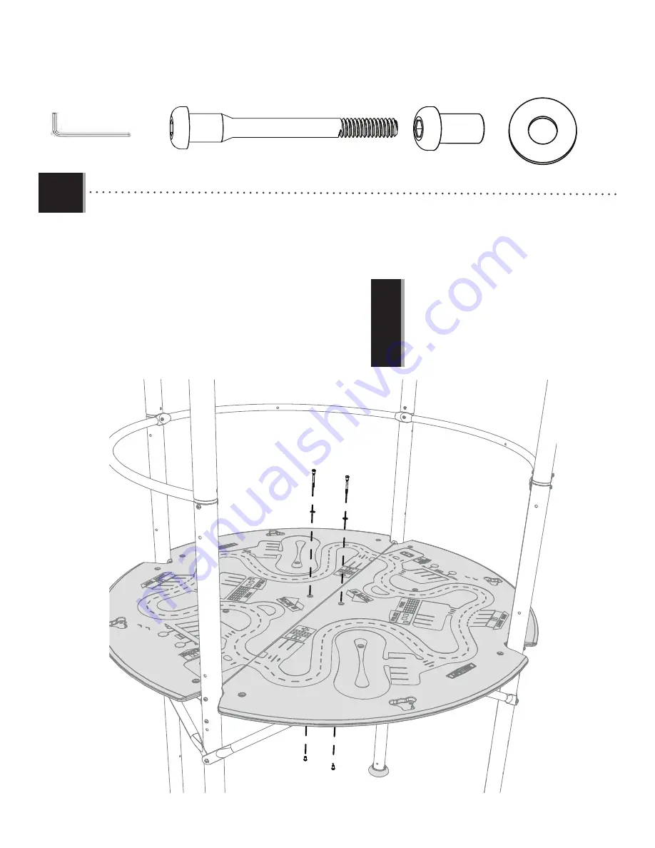 Lifetime DOUBLE ADVENTURE 90971 Assembly Instructions Manual Download Page 36