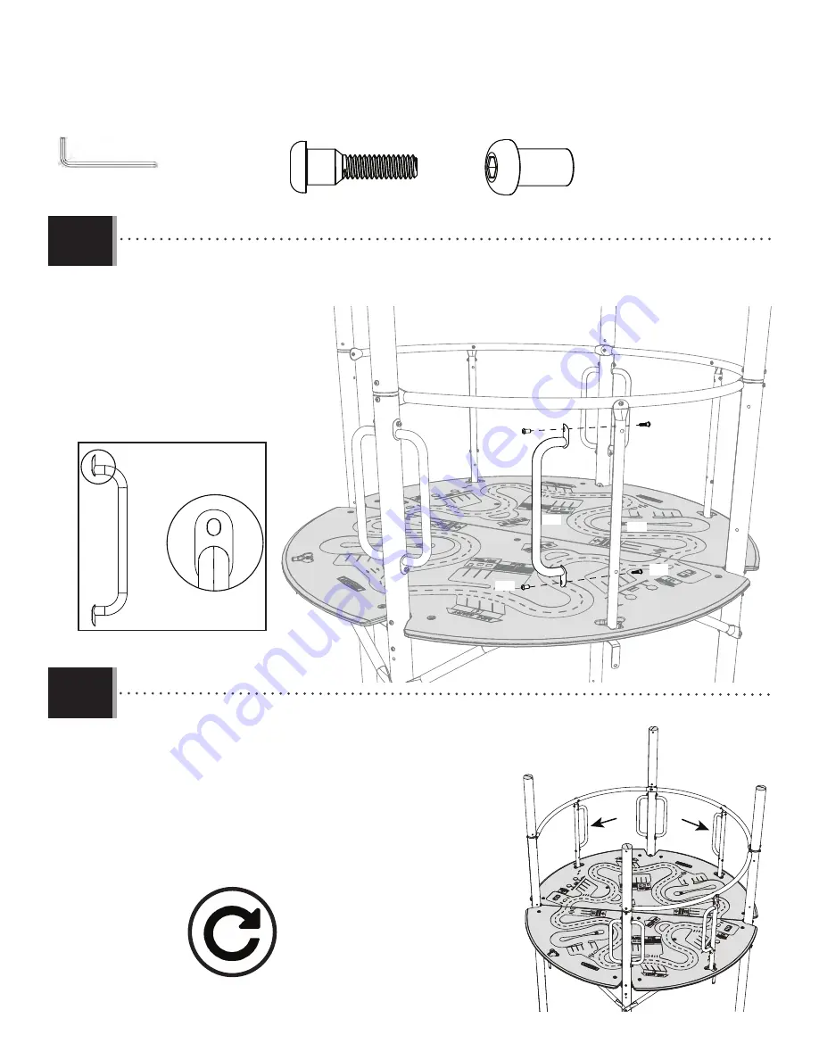 Lifetime DOUBLE ADVENTURE 90971 Assembly Instructions Manual Download Page 42