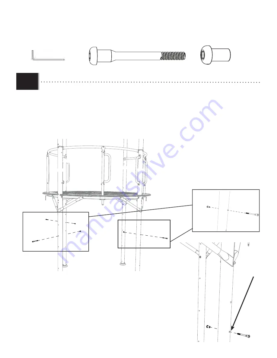 Lifetime DOUBLE ADVENTURE 90971 Assembly Instructions Manual Download Page 43