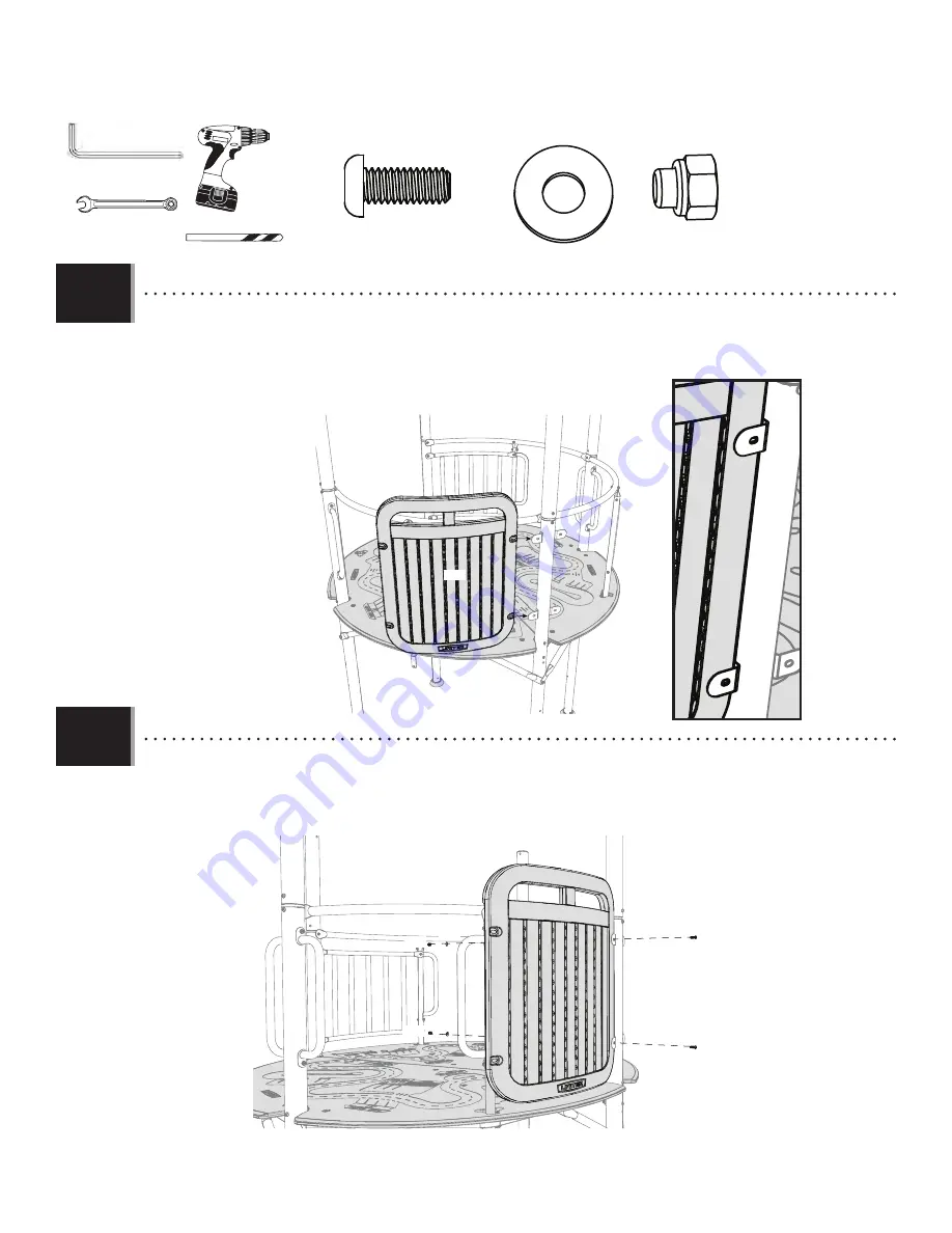 Lifetime DOUBLE ADVENTURE 90971 Assembly Instructions Manual Download Page 46