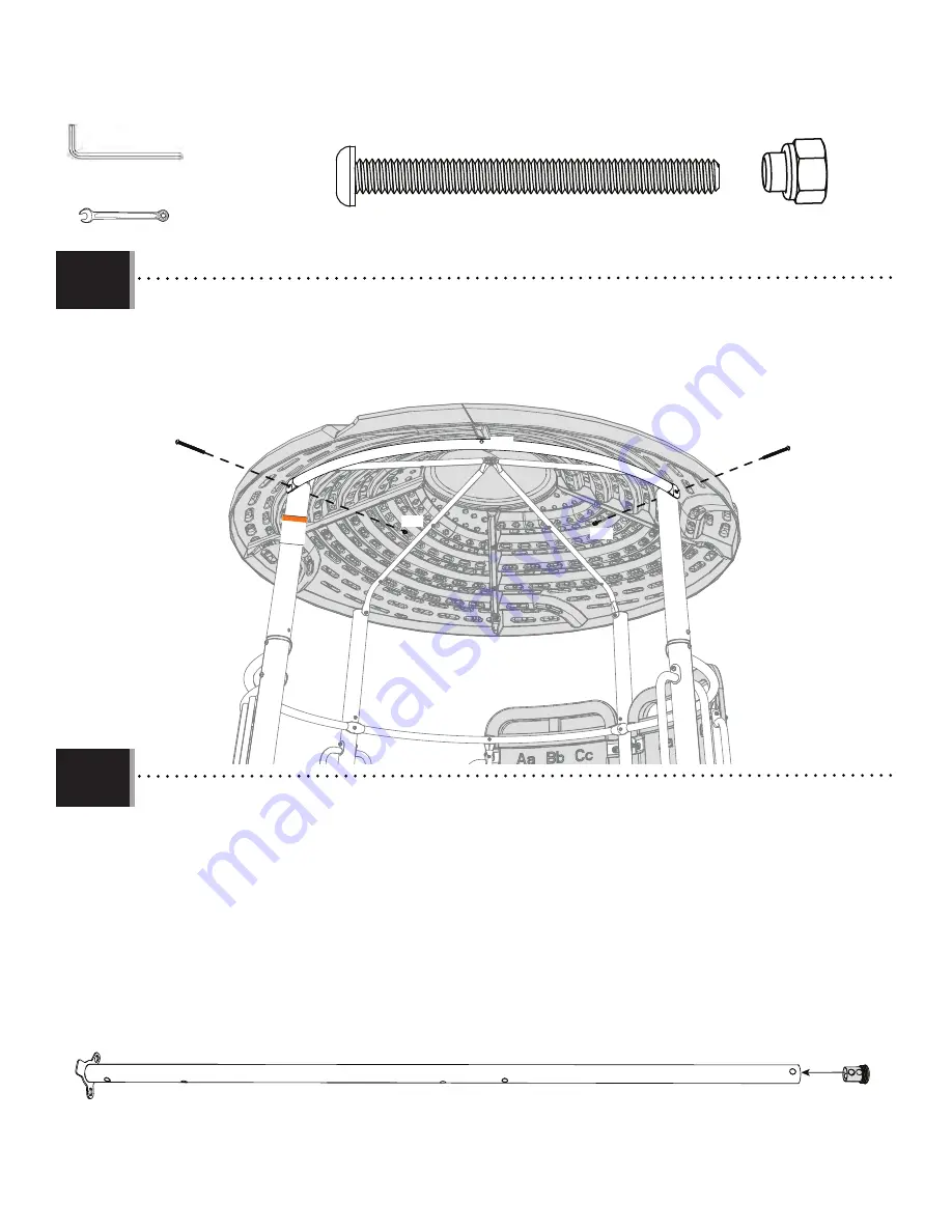 Lifetime DOUBLE ADVENTURE 90971 Assembly Instructions Manual Download Page 56