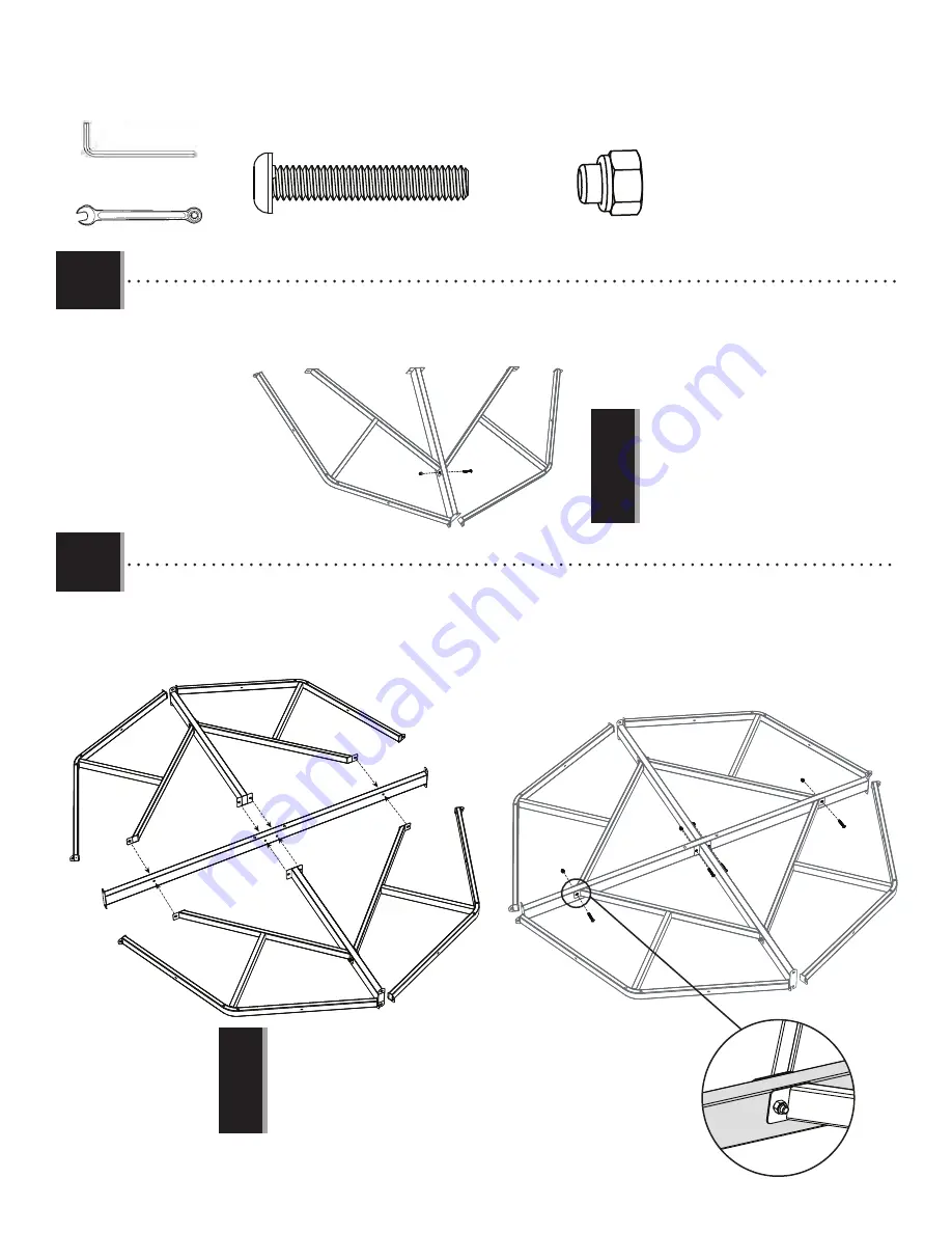 Lifetime DOUBLE ADVENTURE 90971 Assembly Instructions Manual Download Page 85