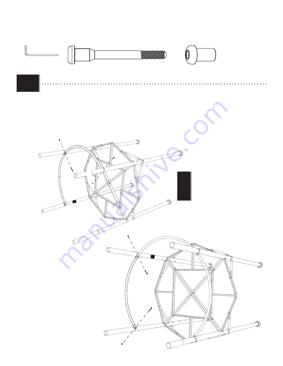 Lifetime DOUBLE ADVENTURE 90971 Assembly Instructions Manual Download Page 105