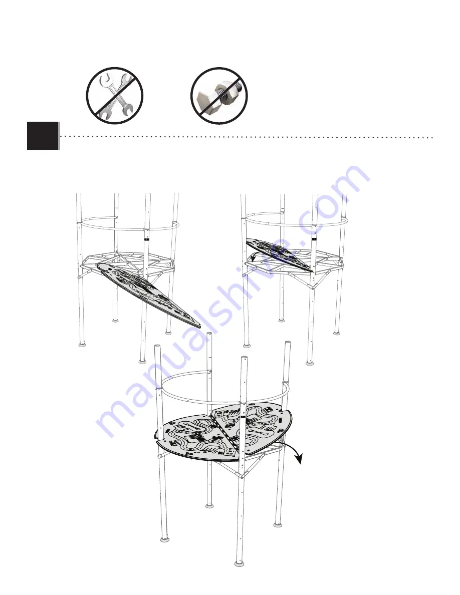 Lifetime DOUBLE ADVENTURE 90971 Assembly Instructions Manual Download Page 110