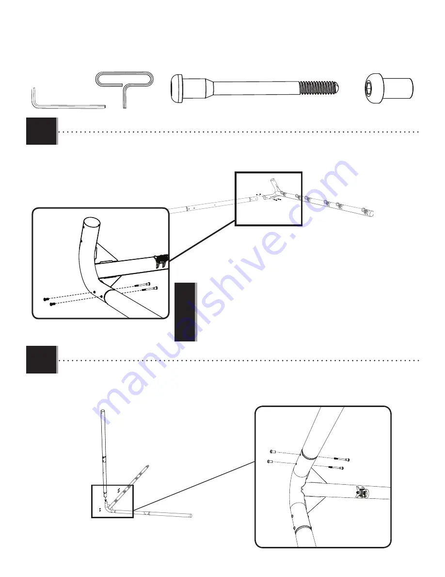 Lifetime MONKEY BAR ADVENTURE Assembly Instructions Manual Download Page 16