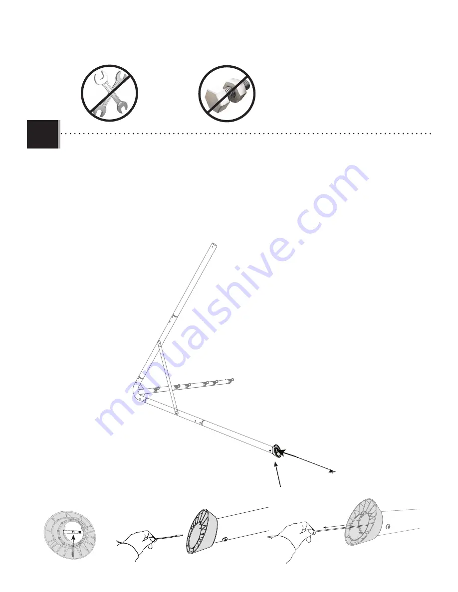 Lifetime MONKEY BAR ADVENTURE Assembly Instructions Manual Download Page 19