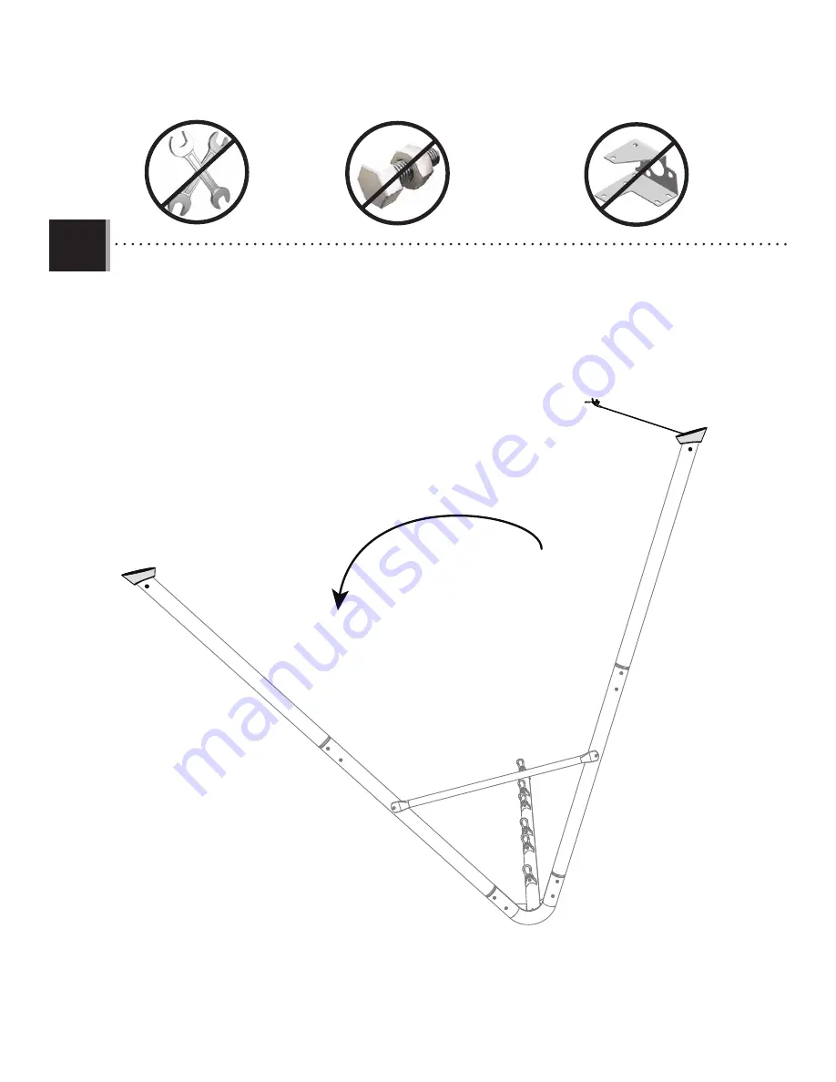 Lifetime MONKEY BAR ADVENTURE Assembly Instructions Manual Download Page 20