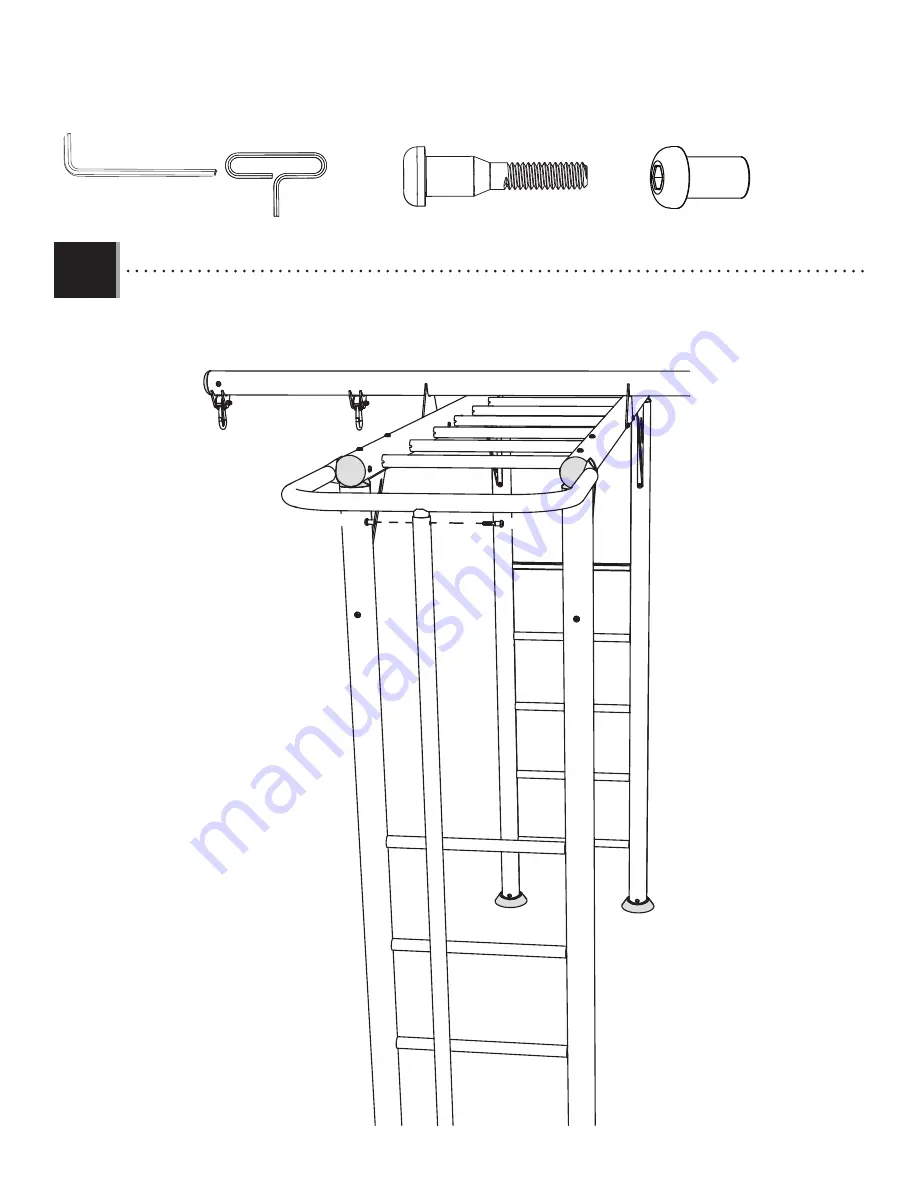 Lifetime MONKEY BAR ADVENTURE Assembly Instructions Manual Download Page 42