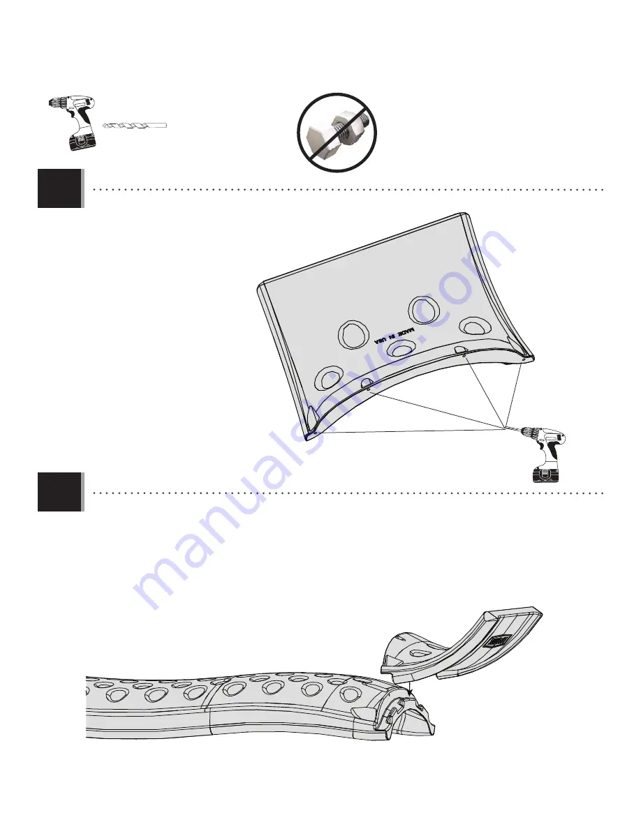 Lifetime MONKEY BAR ADVENTURE Assembly Instructions Manual Download Page 48