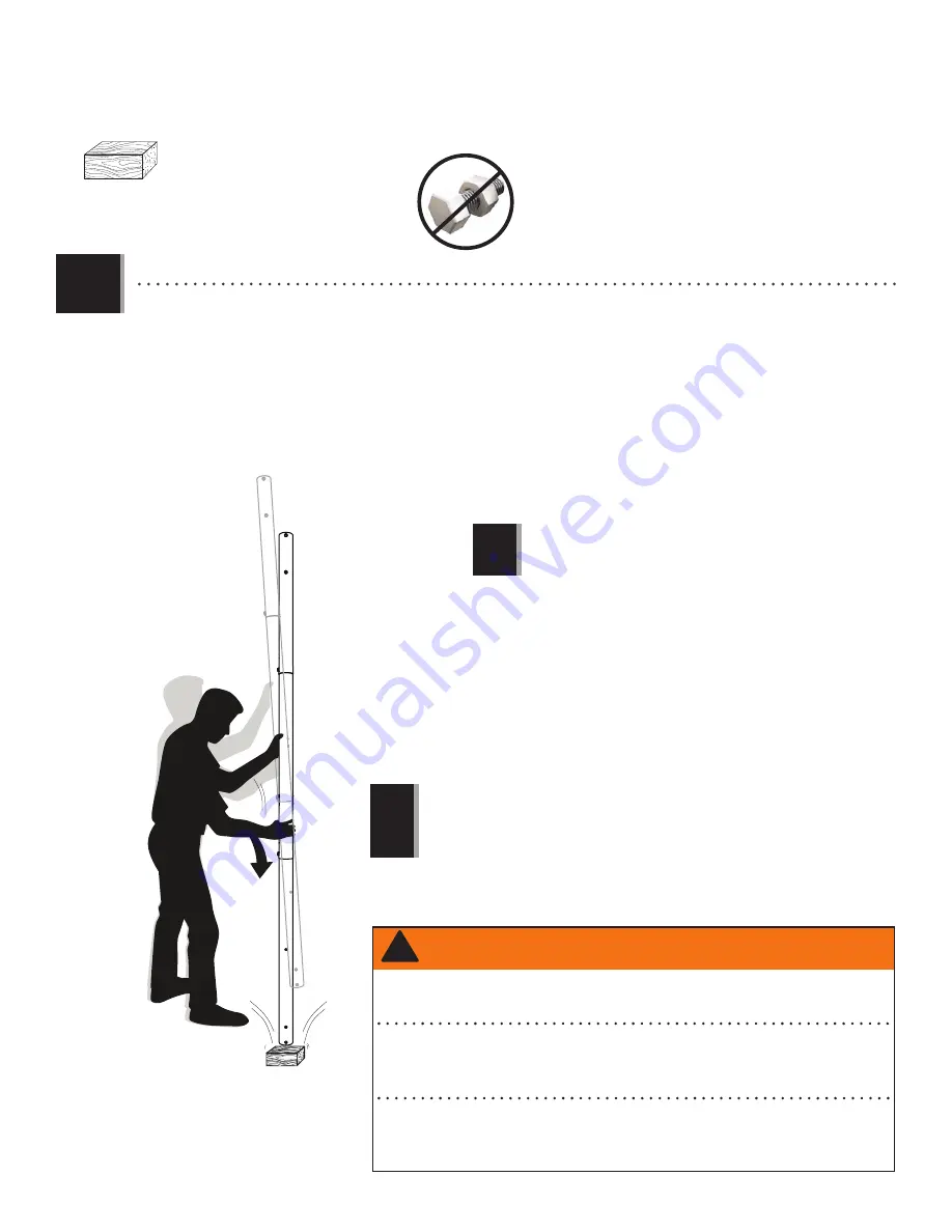 Lifetime QUICK ADJUST 90738 Assembly Instructions Manual Download Page 9