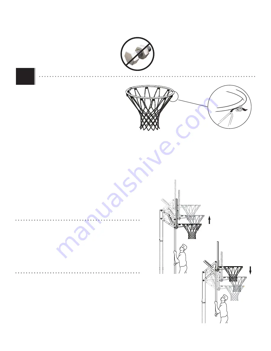 Lifetime QUICK ADJUST 90738 Assembly Instructions Manual Download Page 33