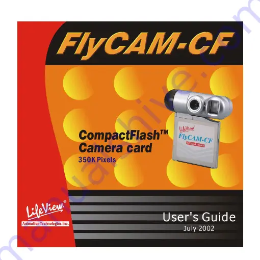 LifeView FlyCAM-CF User Manual Download Page 1