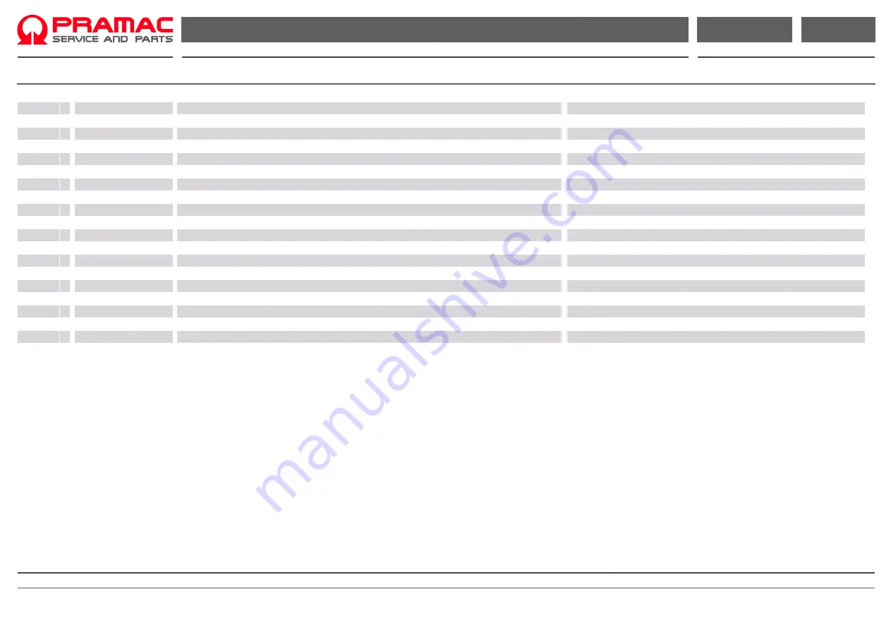 Lifter HX10M Use And Maintenance Manual Download Page 65