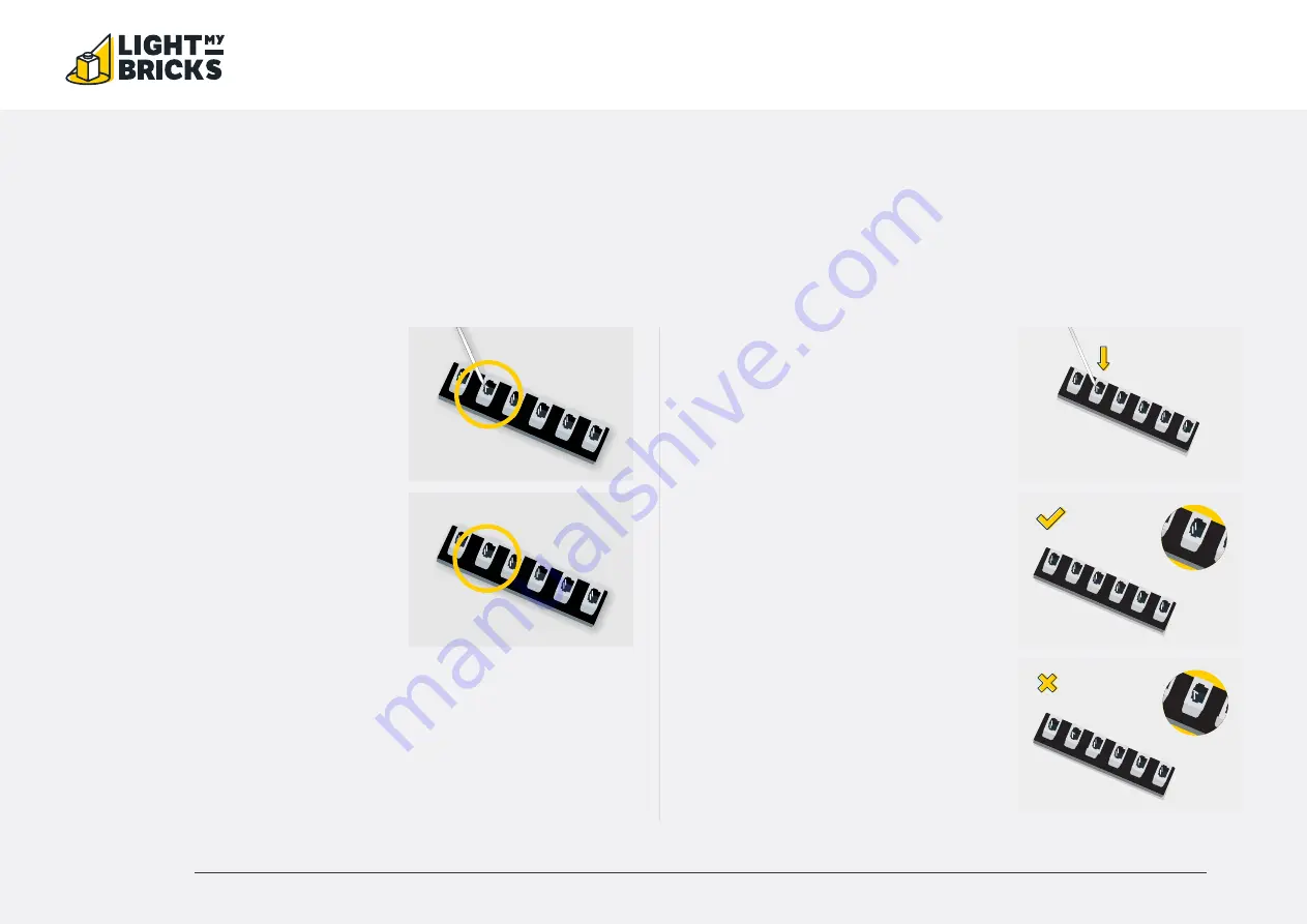 LIGHT MY BRICKS 10297 Installation Manual Download Page 57