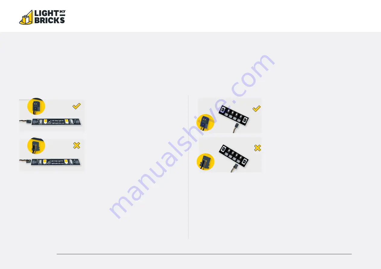 LIGHT MY BRICKS 42125 Installation Manual Download Page 6