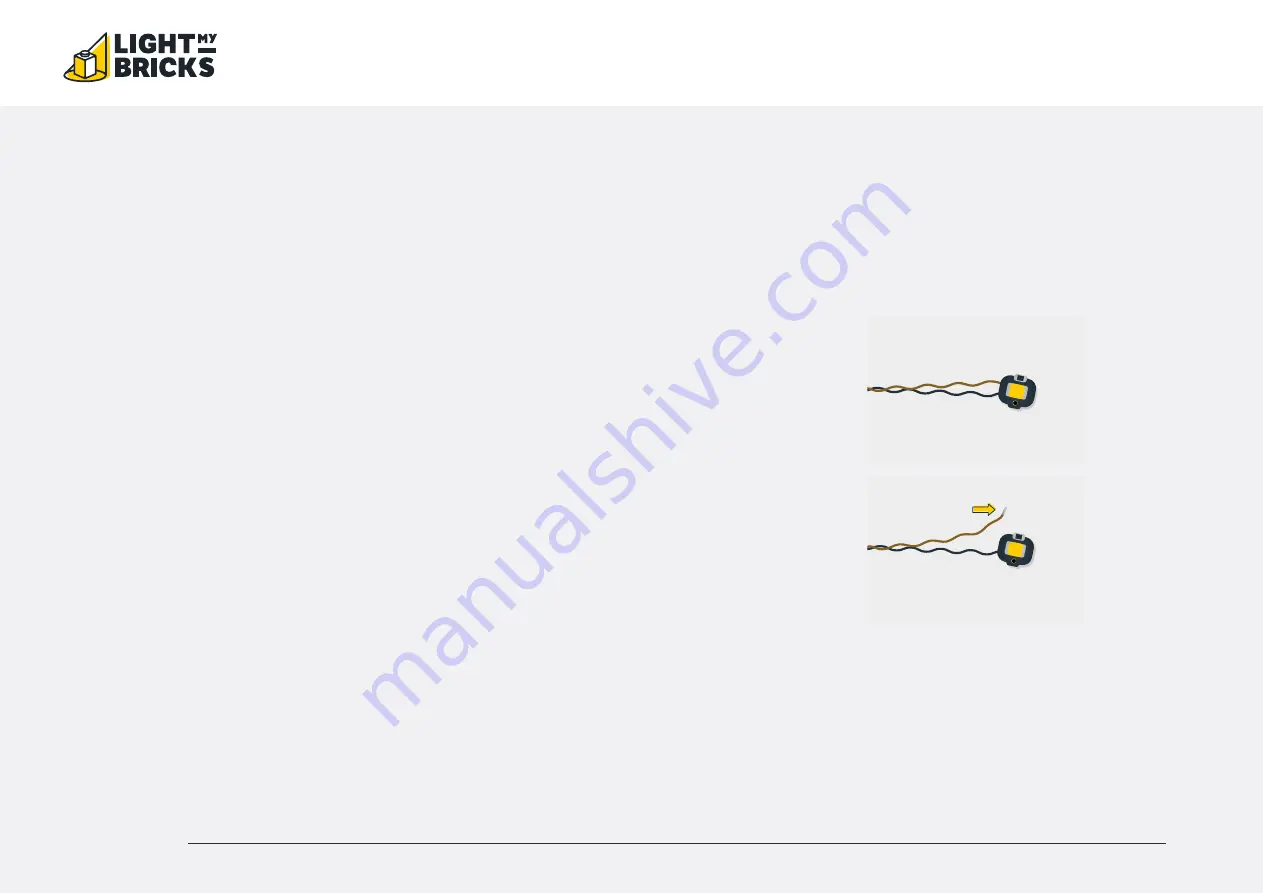 LIGHT MY BRICKS 75326 Installation Manual Download Page 33