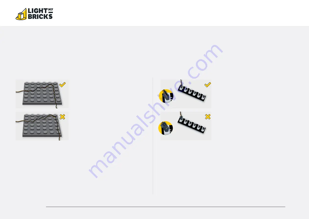 LIGHT MY BRICKS Lego 10283 LIGHT KIT Installation Manual Download Page 5