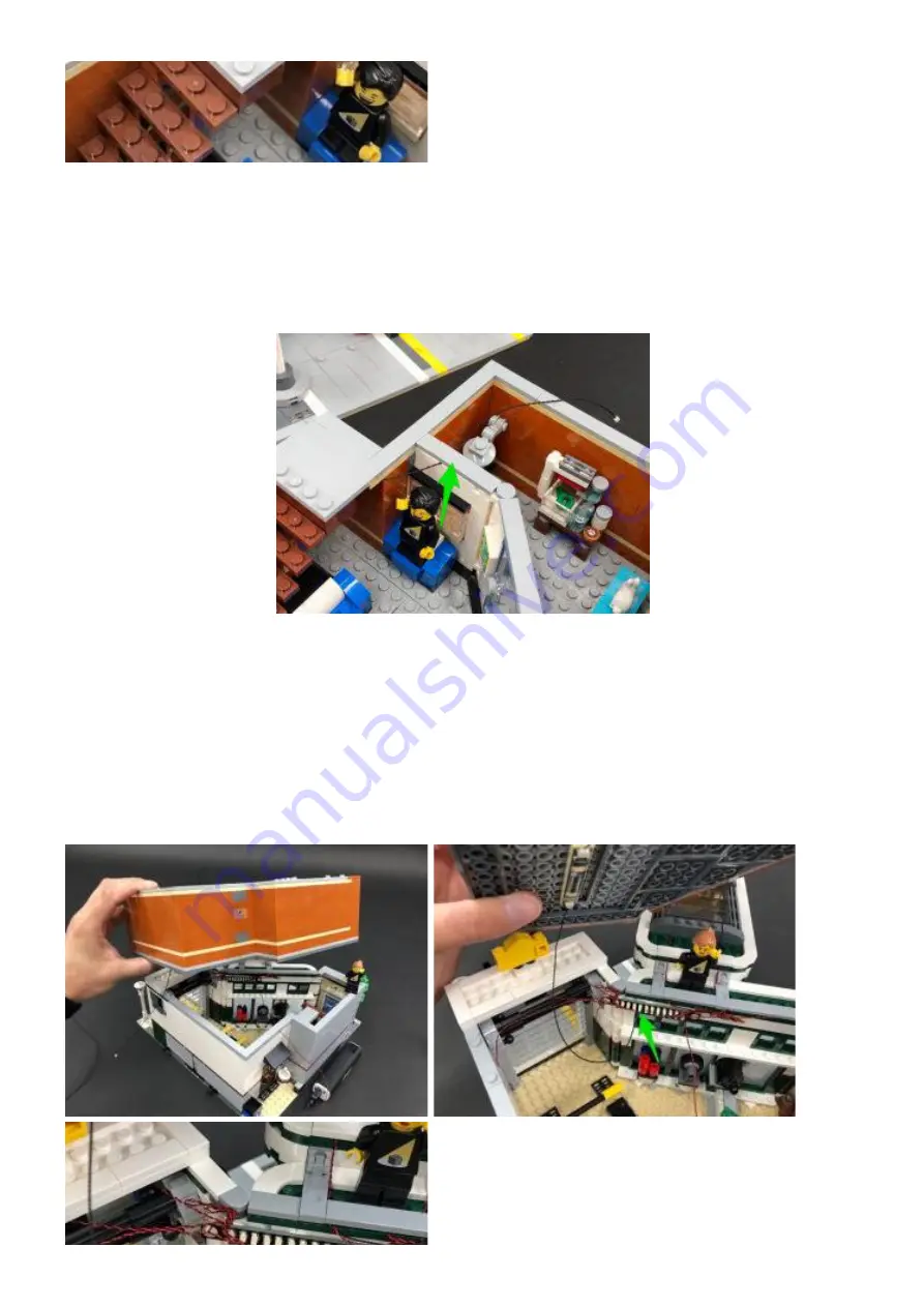 LIGHT MY BRICKS LEGO Corner Garage 10264 Manual Download Page 49