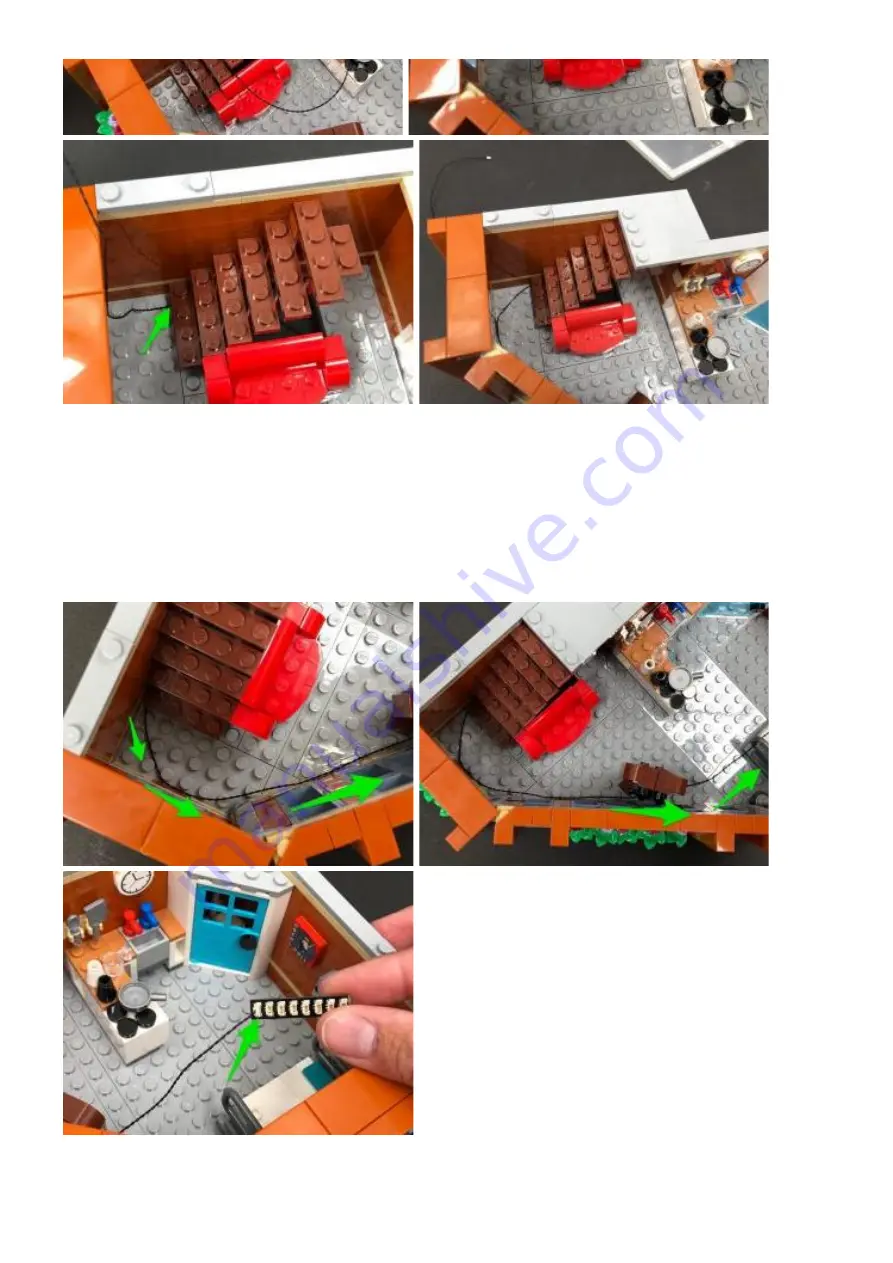 LIGHT MY BRICKS LEGO Corner Garage 10264 Скачать руководство пользователя страница 54