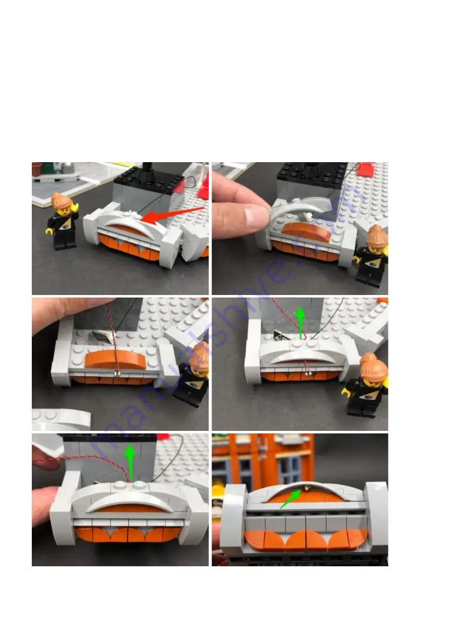 LIGHT MY BRICKS LEGO Corner Garage 10264 Manual Download Page 72