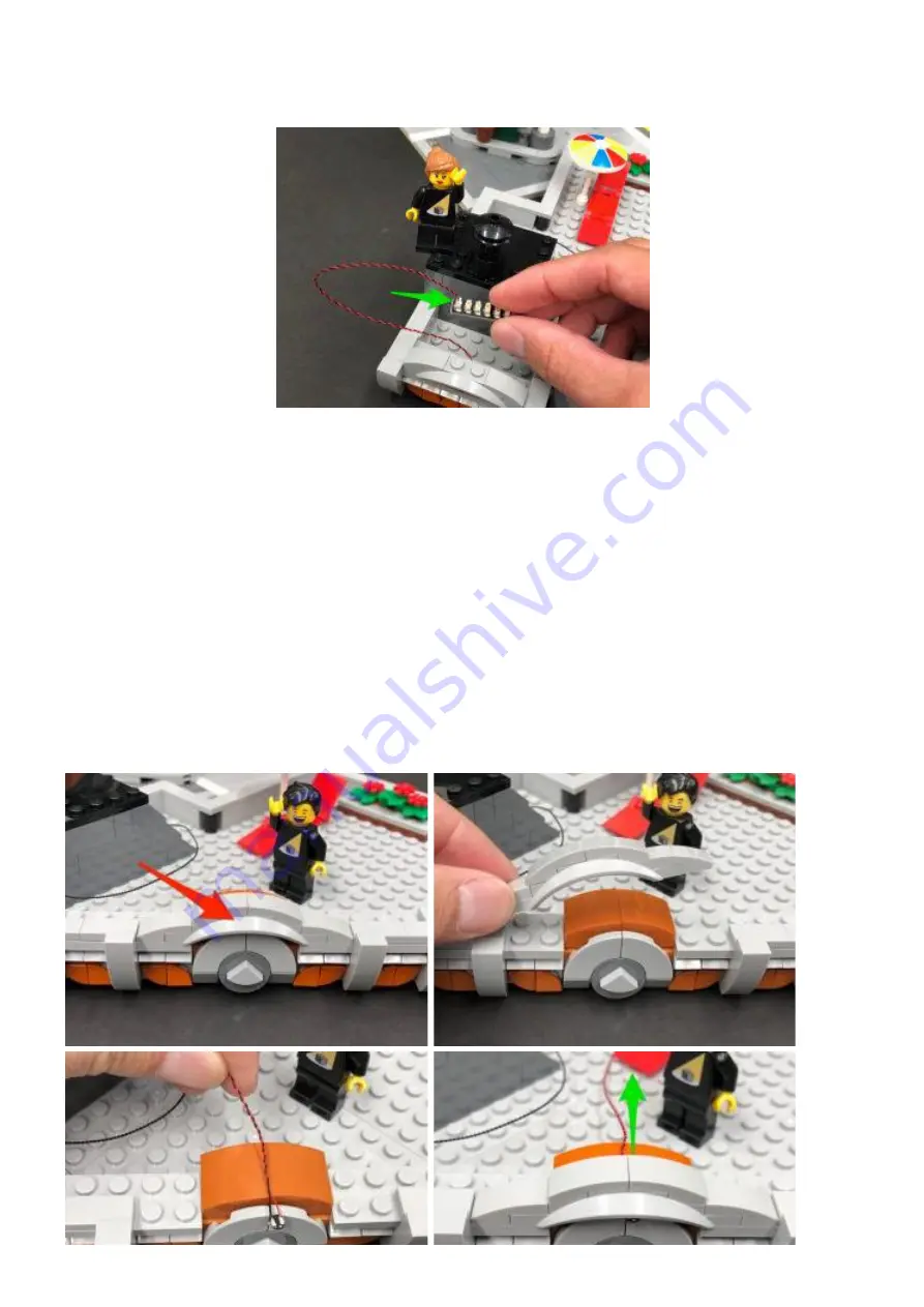 LIGHT MY BRICKS LEGO Corner Garage 10264 Manual Download Page 73