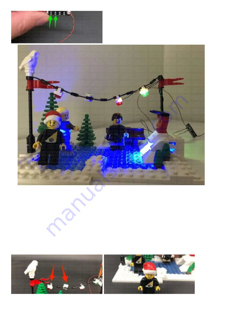 LIGHT MY BRICKS LEGO Winter Village Bakery 10216 Lighting Kit Скачать руководство пользователя страница 15