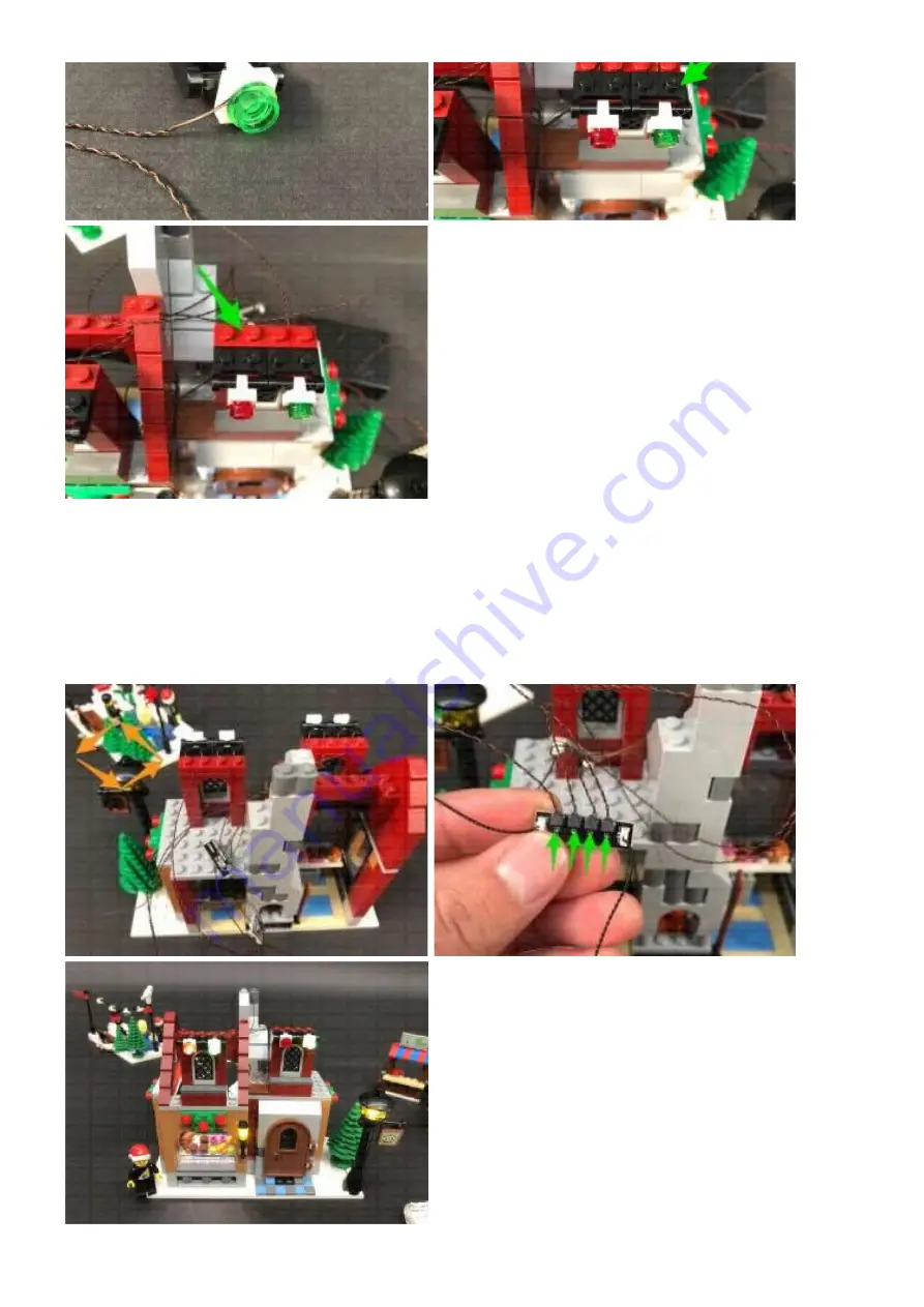 LIGHT MY BRICKS LEGO Winter Village Bakery 10216 Lighting Kit Скачать руководство пользователя страница 55