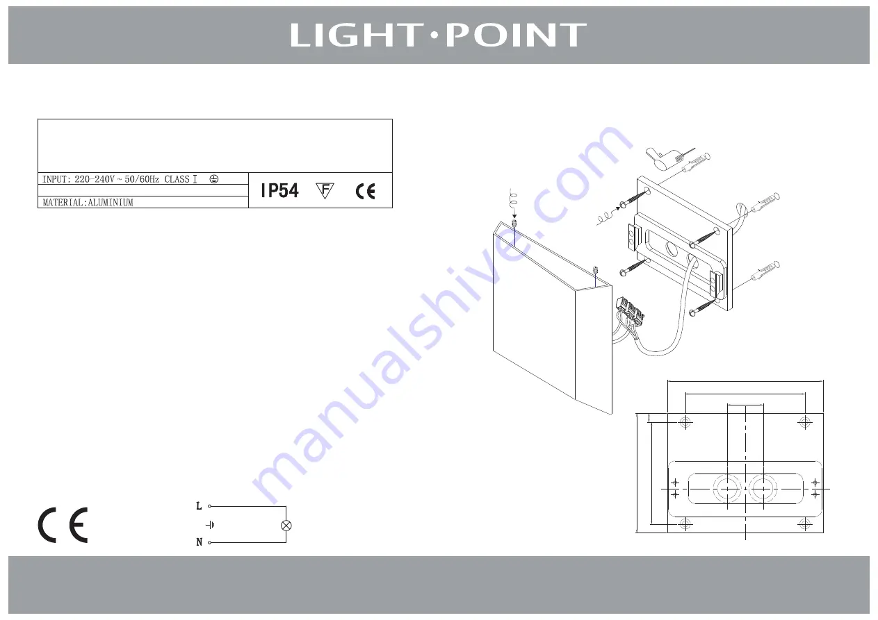 Light-Point FACET W1 Скачать руководство пользователя страница 2