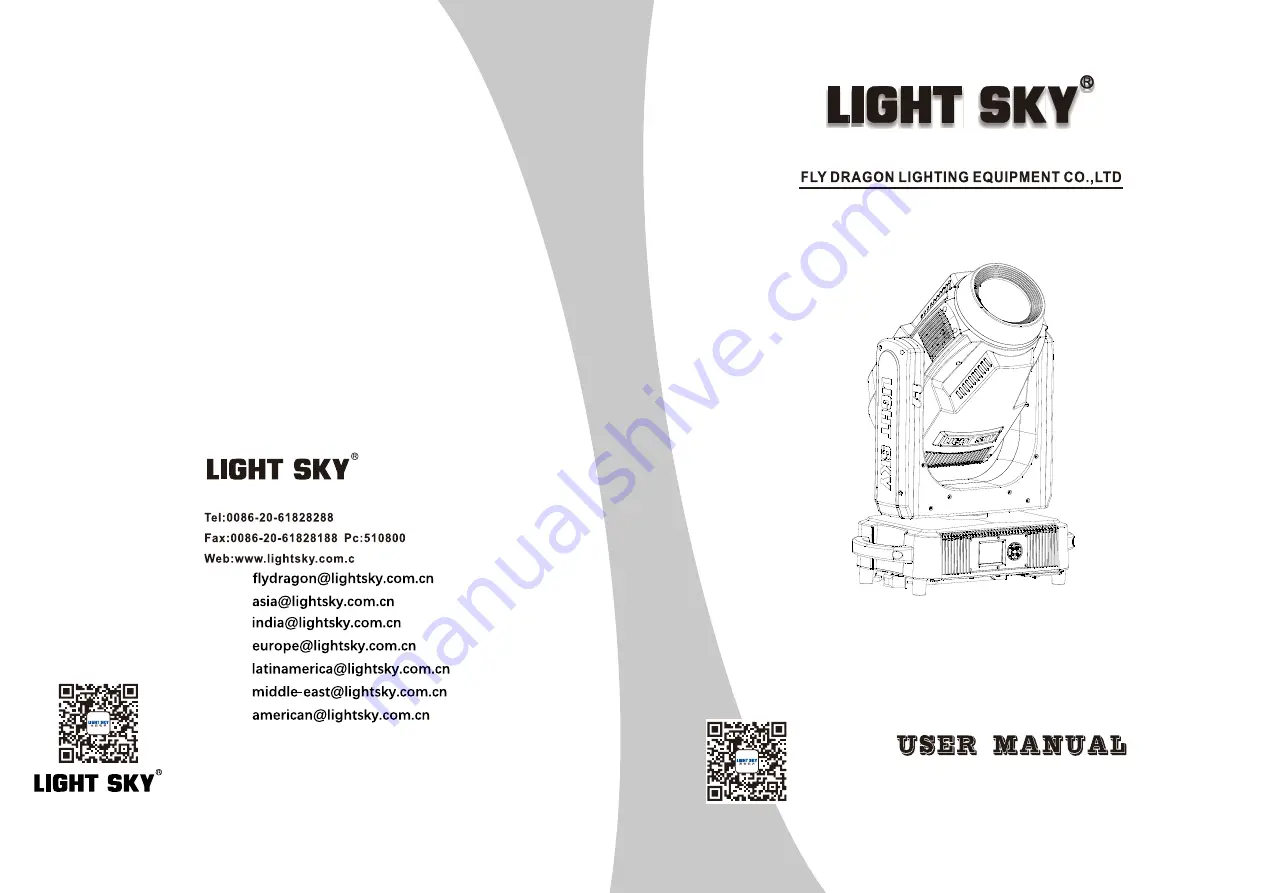 Light Sky SUPER SCOPE User Manual Download Page 1