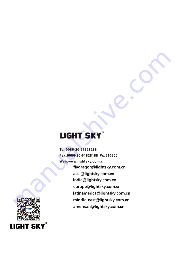 Light Sky TX0760 User Manual Download Page 24