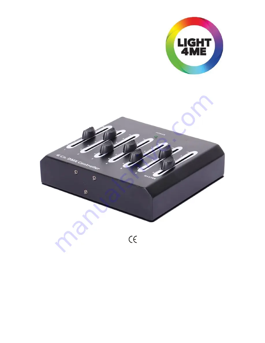 Light4Me DMX 6 Скачать руководство пользователя страница 1