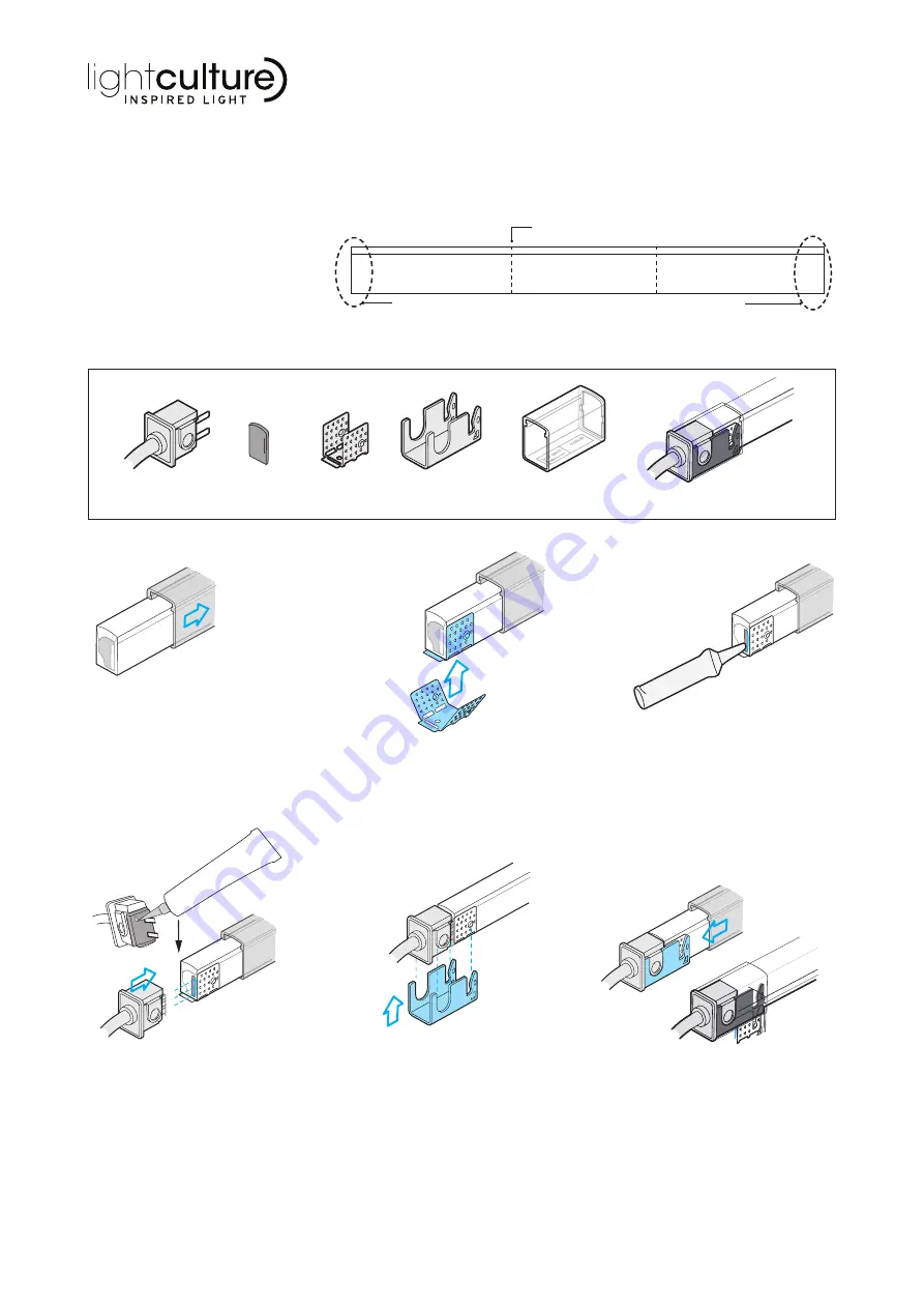 lightculture NEON MICRO Y Installation Manual Download Page 7