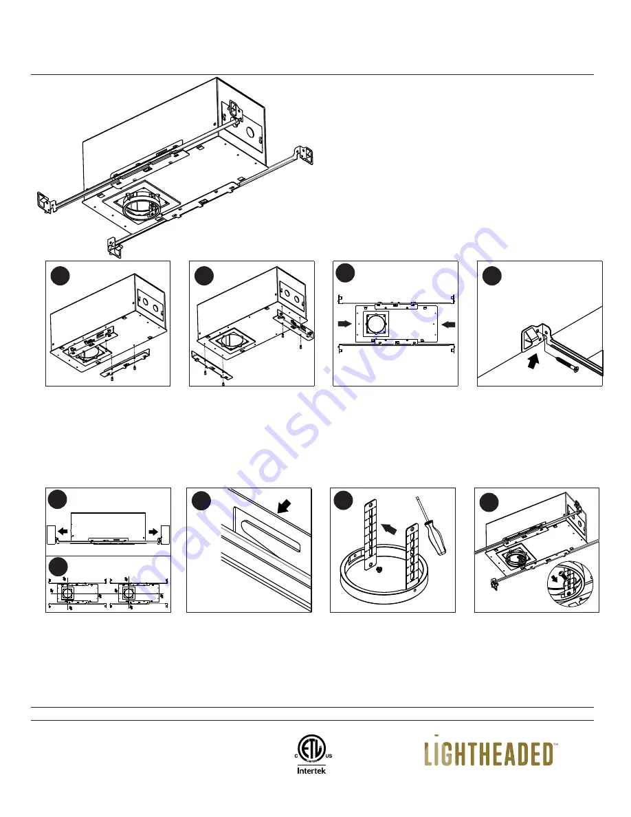 LightHeaded DRC-T2 Series Install Manual Download Page 10