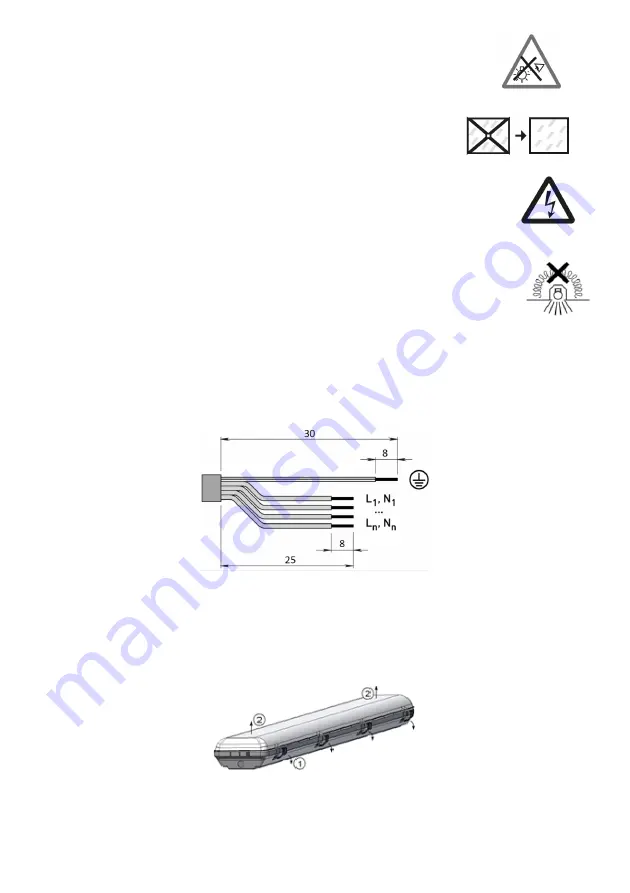 Lighting Technologies ARCTIC STANDARD 1200 TH 4000K Manual Download Page 3