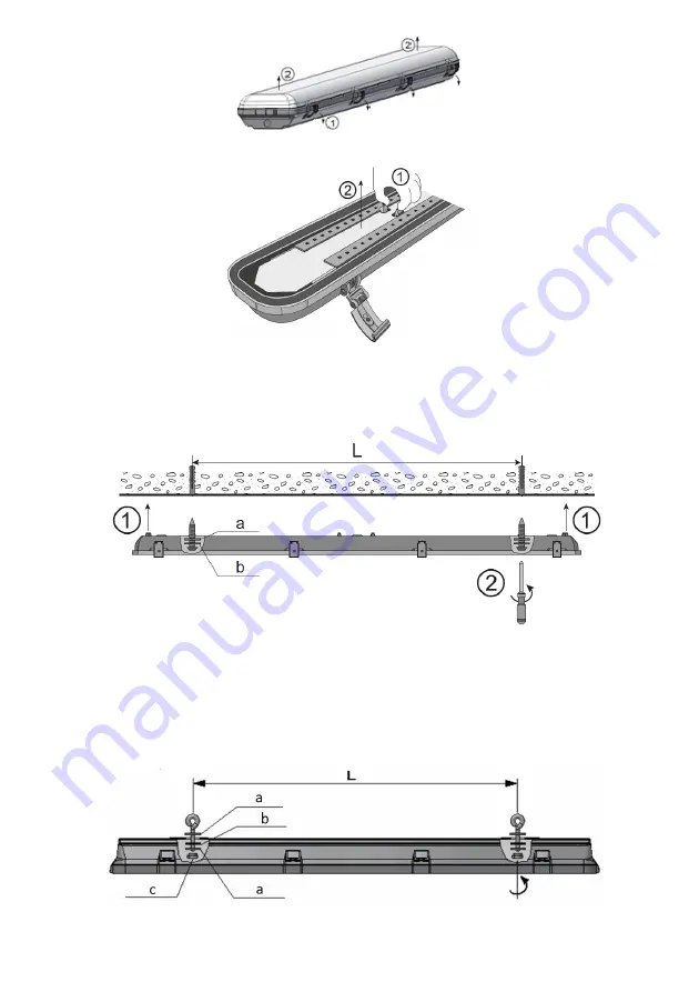 Lighting Technologies ARCTIC STANDARD 1200 TH 4000K Manual Download Page 9